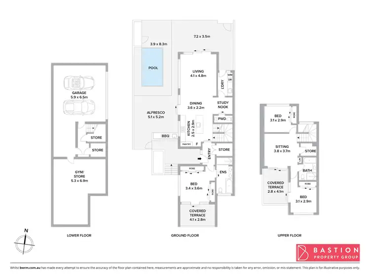 Floorplan of Homely unit listing, 1/58 Jacka Crescent, Campbell ACT 2612
