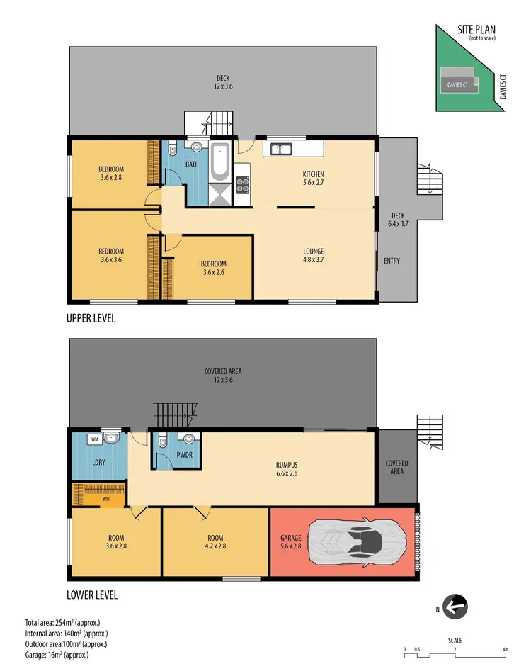 Floorplan of Homely house listing, 3 Davies Court, Deception Bay QLD 4508