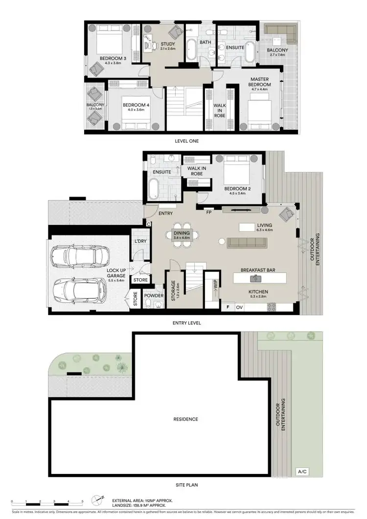 Floorplan of Homely terrace listing, 16 Fairway Circuit, Strathfield NSW 2135