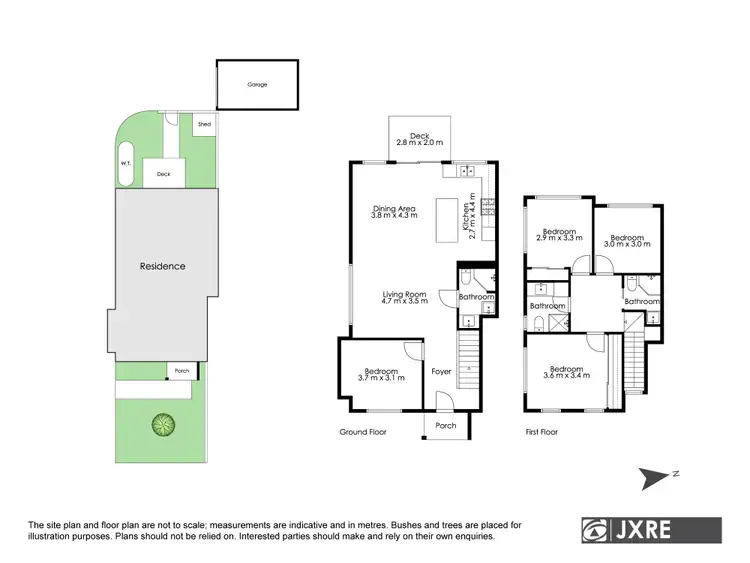 Floorplan of Homely townhouse listing, 2/33 Evelyn Street, Clayton VIC 3168
