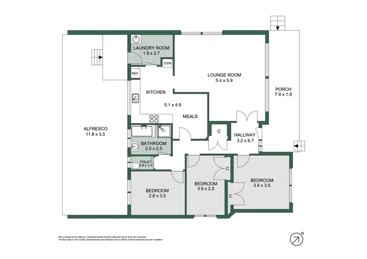 Floorplan of Homely house listing, 55 Kauri Grove, Glen Waverley VIC 3150
