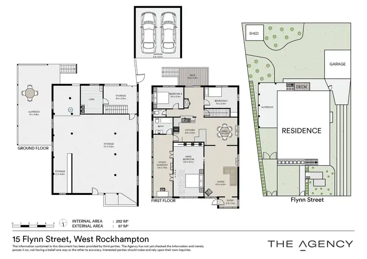 Floorplan of Homely house listing, 15 Flynn Street, West Rockhampton QLD 4700