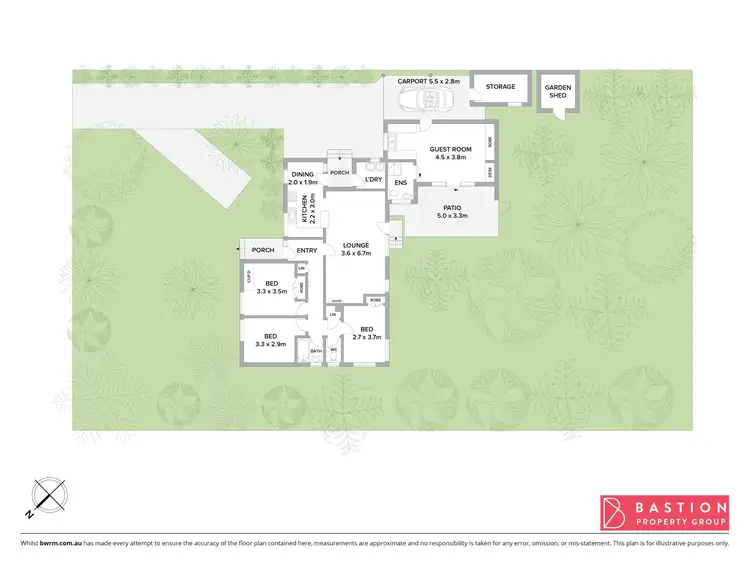 Floorplan of Homely house listing, 4 Watt Street, Campbell ACT 2612