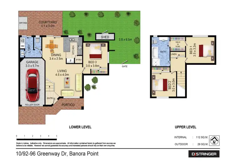 Floorplan of Homely townhouse listing, 10/92 Greenway Drive, Banora Point NSW 2486