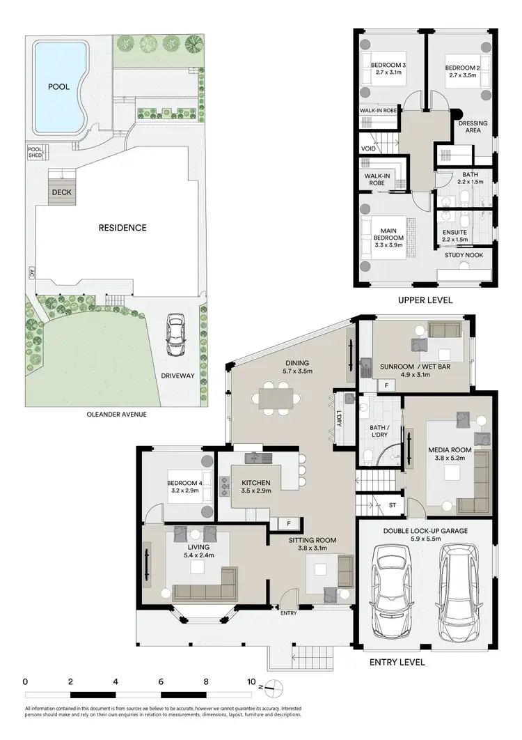Floorplan of Homely house listing, 21 Oleander Avenue, Baulkham Hills NSW 2153