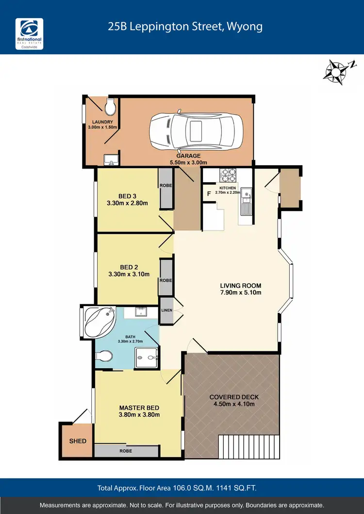 Floorplan of Homely house listing, 25B Leppington Street, Wyong NSW 2259