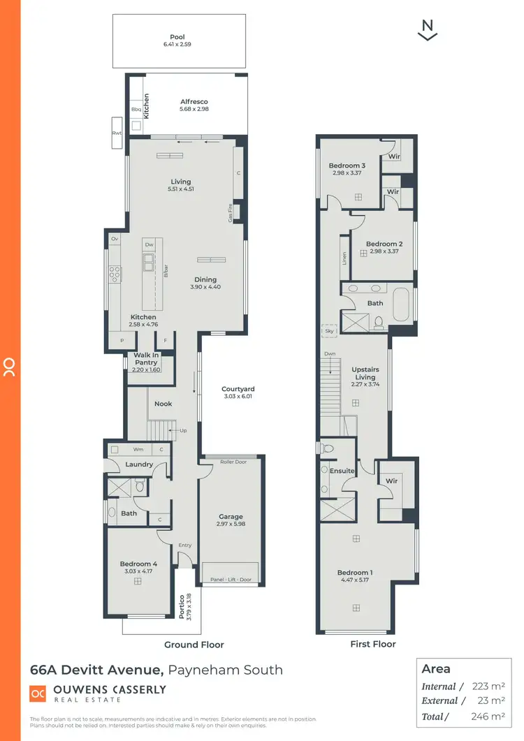 Floorplan of Homely house listing, 66A Devitt Avenue, Payneham South SA 5070
