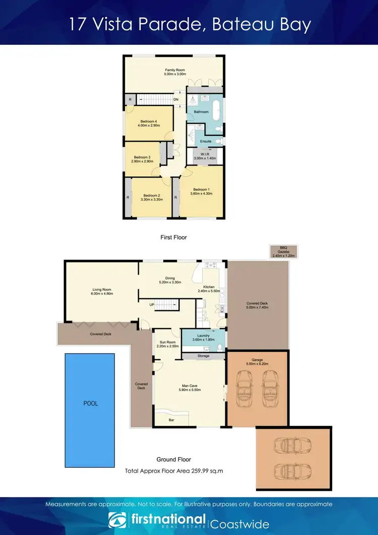 Floorplan of Homely house listing, 17 Vista Parade, Bateau Bay NSW 2261