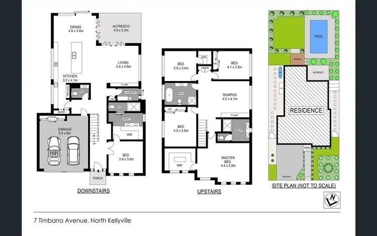 Floorplan of Homely house listing, 7 Timbarra Avenue, North Kellyville NSW 2155