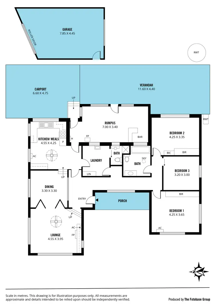 Floorplan of Homely house listing, 10 Ross Street, Seaview Downs SA 5049