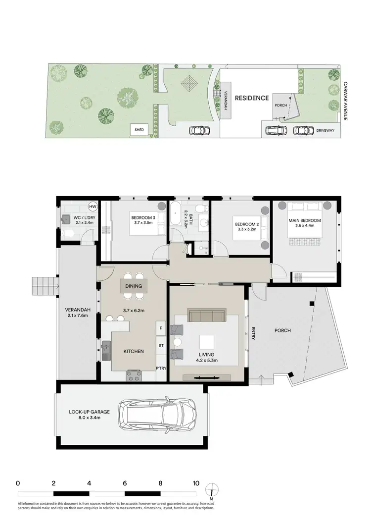 Floorplan of Homely house listing, 66 Carwar Avenue, Carss Park NSW 2221
