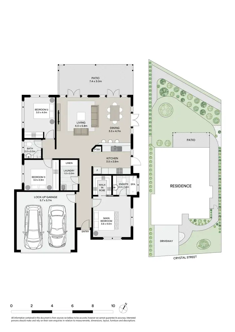 Floorplan of Homely house listing, 37 Crystal Drive, Sapphire Beach NSW 2450