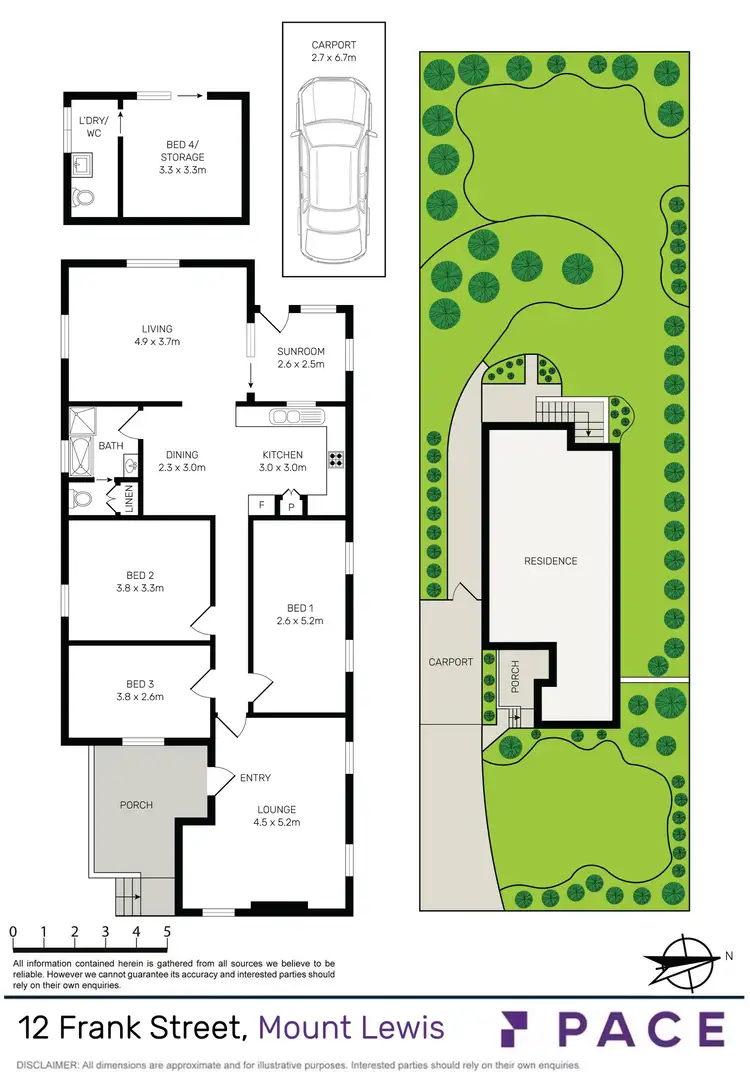 Floorplan of Homely house listing, 12 Frank Street, Mount Lewis NSW 2190