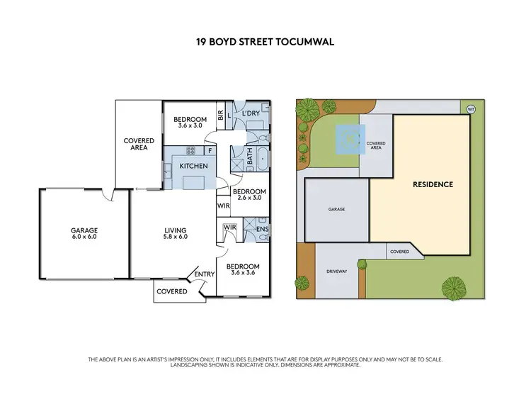Floorplan of Homely house listing, 19 Boyd Street, Tocumwal NSW 2714