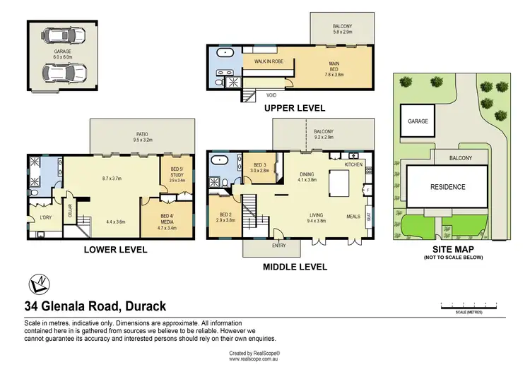 Floorplan of Homely house listing, 34 Glenala Road, Durack QLD 4077