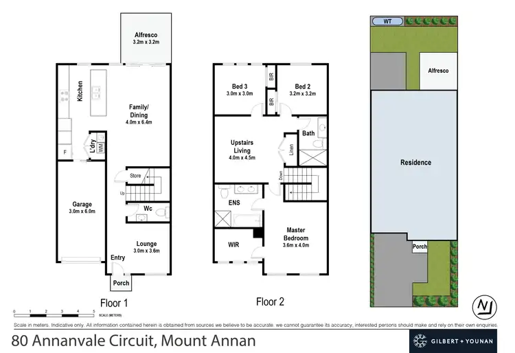 Floorplan of Homely townhouse listing, 80 Annanvale Circuit, Mount Annan NSW 2567