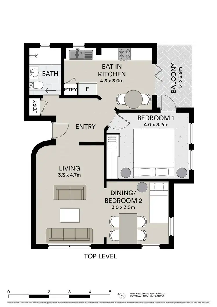 Floorplan of Homely apartment listing, 9/28 The Crescent, Vaucluse NSW 2030