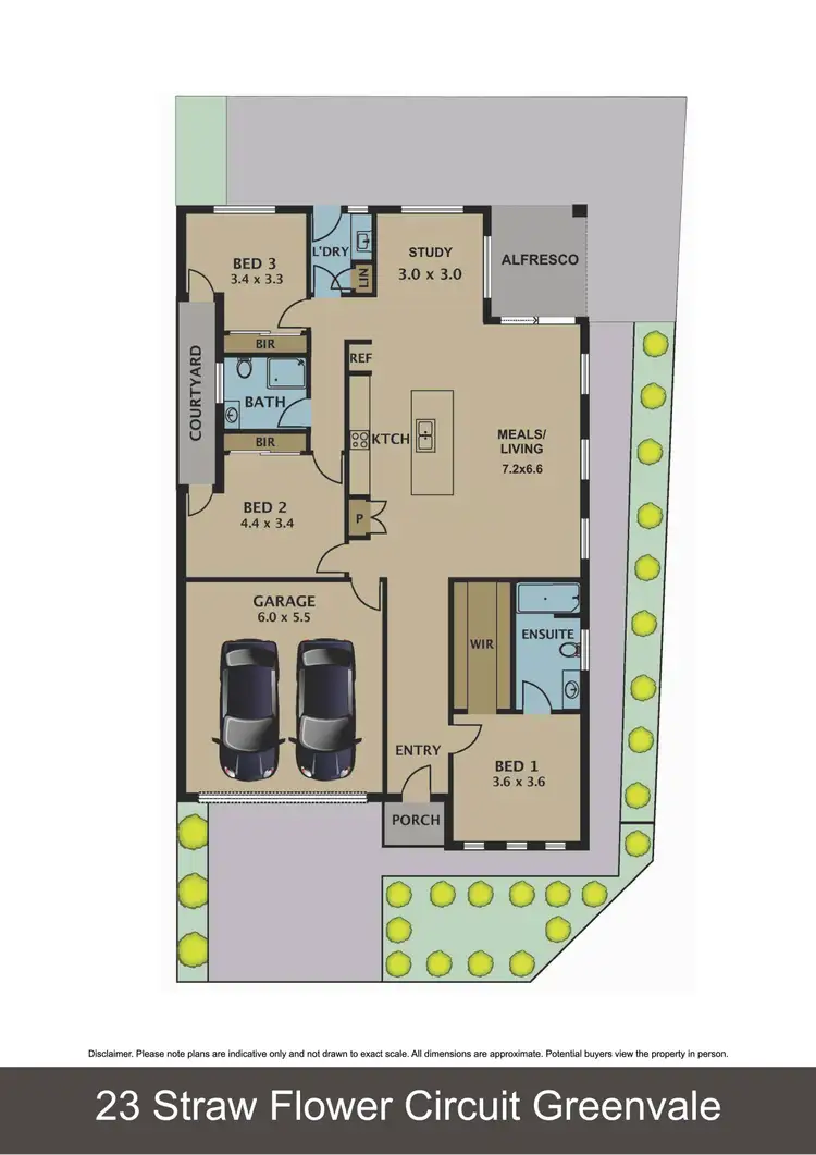 Floorplan of Homely house listing, 23 Straw Flower Circuit, Greenvale VIC 3059