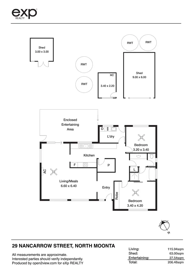 Floorplan of Homely house listing, 29 Nancarrow Street, North Moonta SA 5558
