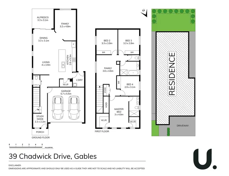 Floorplan of Homely house listing, 39 Chadwick Drive, Box Hill NSW 2765