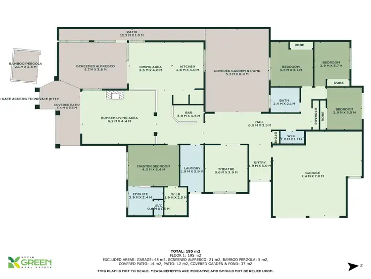 Floorplan of Homely house listing, 15 De Grey Close, Dudley Park WA 6210