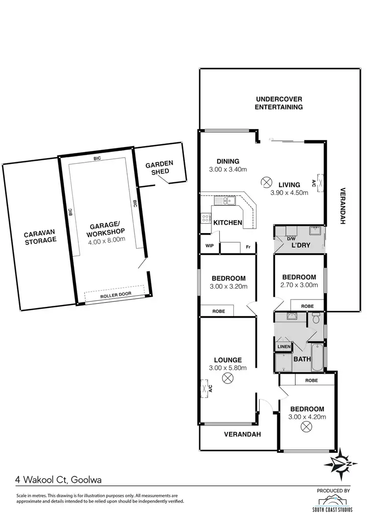 Floorplan of Homely house listing, 4 Wakool Court, Goolwa SA 5214