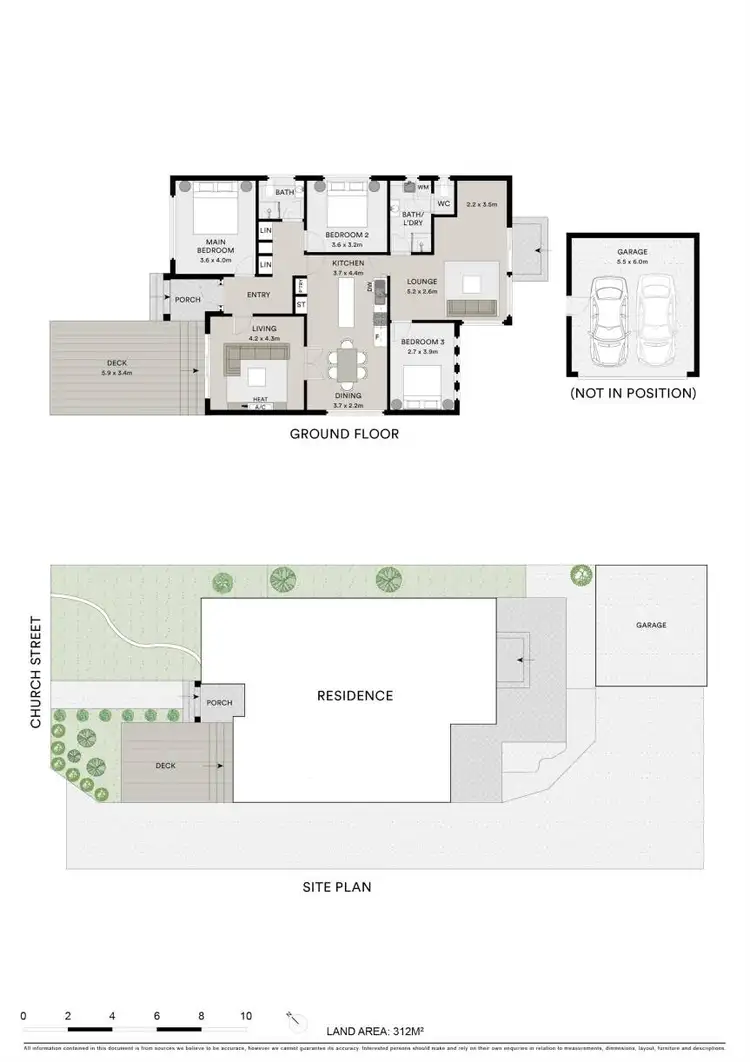 Floorplan of Homely house listing, 1/302 Church Street, Hamlyn Heights VIC 3215