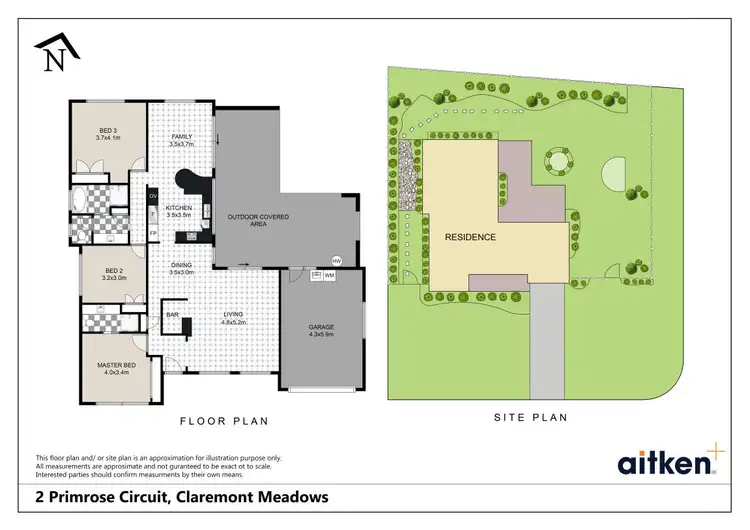 Floorplan of Homely house listing, 2 Primrose Circuit, Claremont Meadows NSW 2747