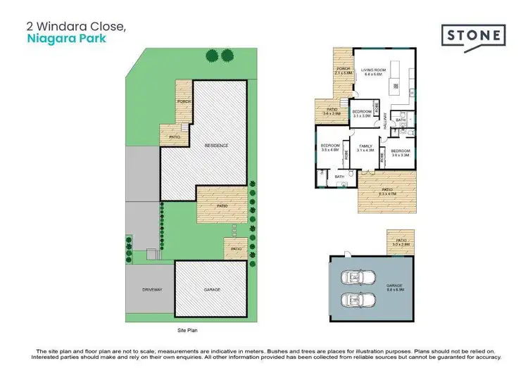 Floorplan of Homely house listing, 2 Windara Close, Niagara Park NSW 2250