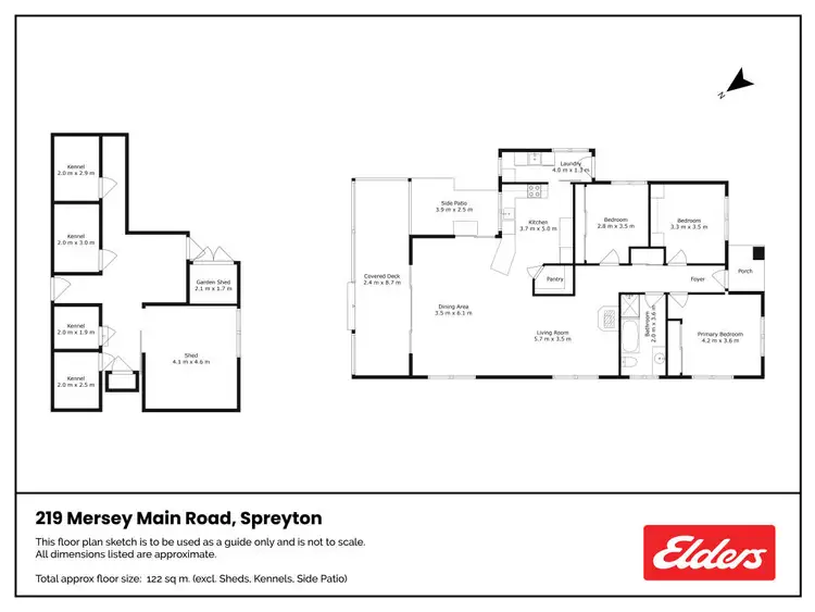 Floorplan of Homely house listing, 219 Mersey  Main Road, Spreyton TAS 7310