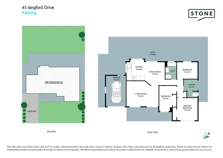 Floorplan of Homely house listing, 45 Langford Drive, Kariong NSW 2250