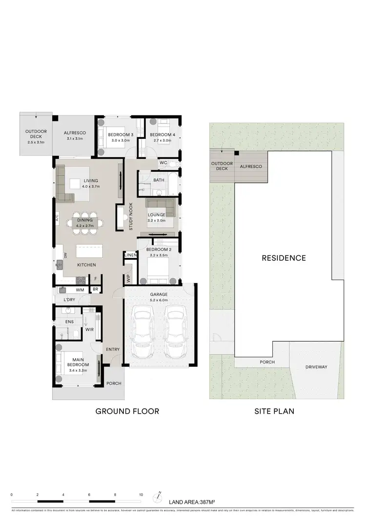 Floorplan of Homely house listing, 12 Rotunno Drive, Charlemont VIC 3217