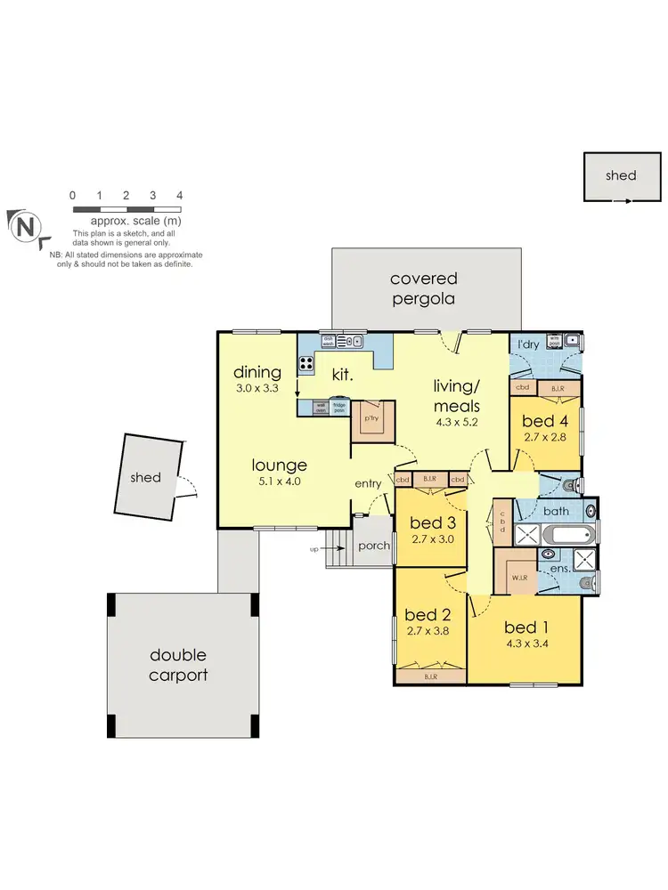 Floorplan of Homely house listing, 7 Jull Parade, Ringwood North VIC 3134