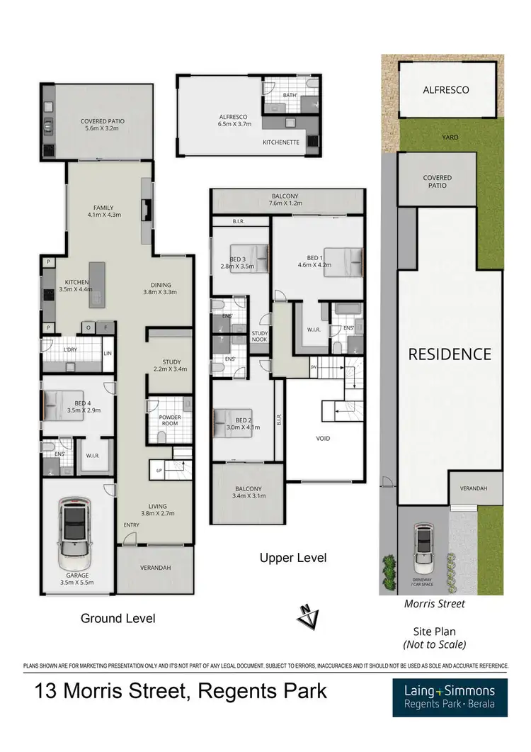 Floorplan of Homely house listing, 13 Morris Street, Regents Park NSW 2143