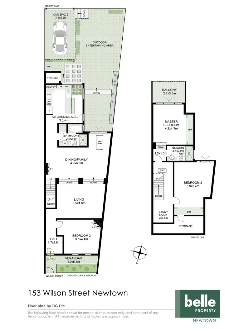 Floorplan of Homely house listing, 153 Wilson Street, Newtown NSW 2042