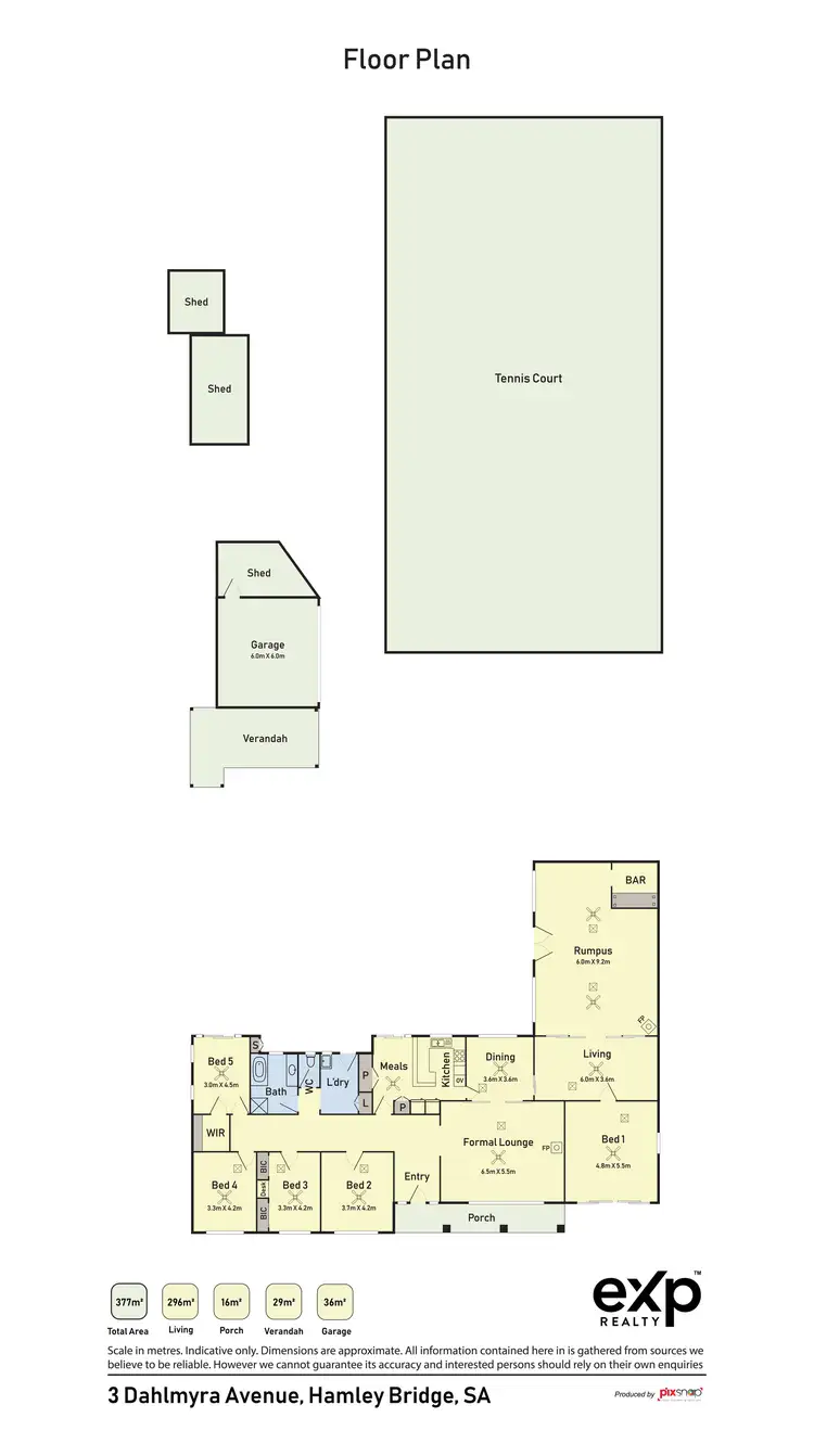 Floorplan of Homely house listing, 3 Dahlmyra Avenue, Hamley Bridge SA 5401
