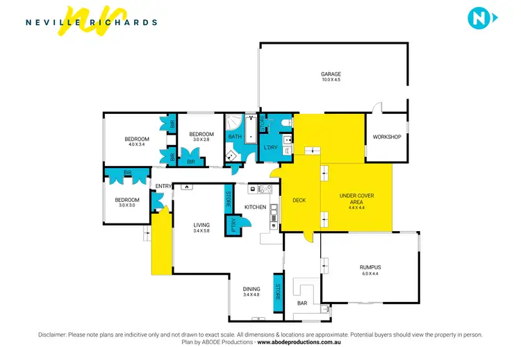 Floorplan of Homely house listing, 73 Fenwick Street, Portarlington VIC 3223