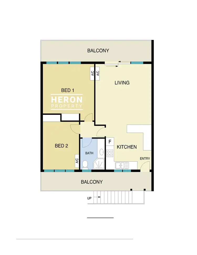 Floorplan of Homely apartment listing, 3/11 Hinkler Crescent, Fannie Bay NT 820