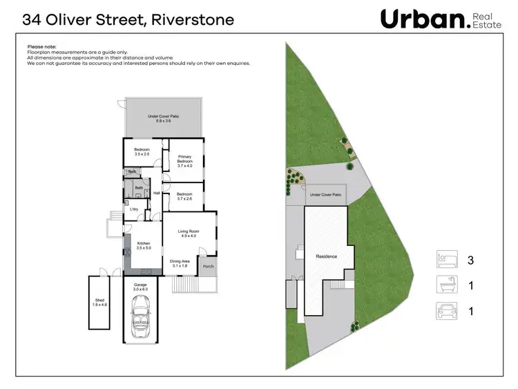 Floorplan of Homely house listing, 34 Oliver Street, Riverstone NSW 2765