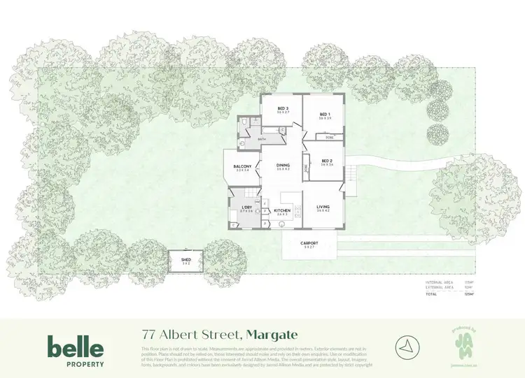 Floorplan of Homely house listing, 77 Albert Street, Margate QLD 4019
