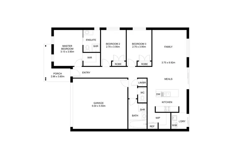Floorplan of Homely house listing, 32 Rowe Street, Mansfield VIC 3722