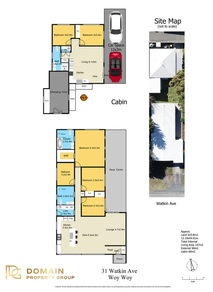 Floorplan of Homely house listing, 31 Watkin Avenue, Woy Woy NSW 2256