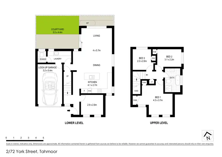 Floorplan of Homely house listing, 2/72 York Street, Tahmoor NSW 2573