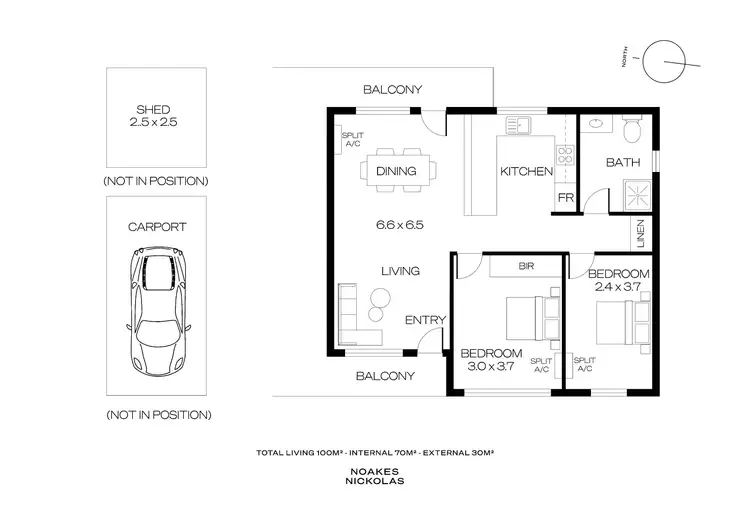 Floorplan of Homely unit listing, 10/31 Everard Avenue, Ashford SA 5035