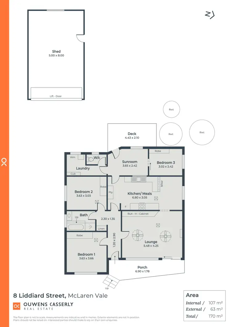 Floorplan of Homely house listing, 8 Liddiard Street, Mclaren Vale SA 5171