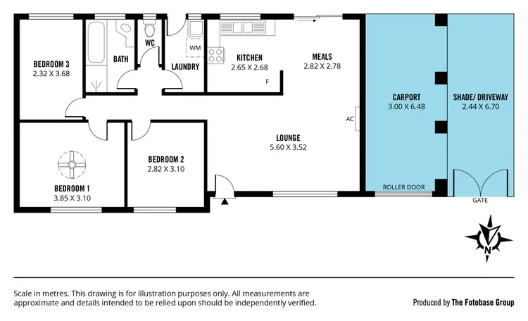 Floorplan of Homely house listing, 6 Dennis Street, Happy Valley SA 5159