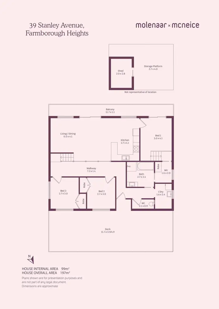 Floorplan of Homely house listing, 39 Stanley Avenue, Farmborough Heights NSW 2526
