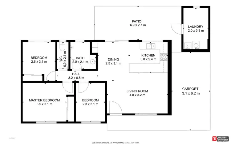 Floorplan of Homely house listing, 34 Manus Street, Trinity Beach QLD 4879