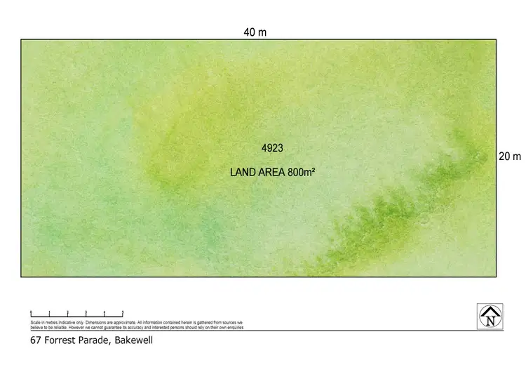 Floorplan of Homely land listing, 67 Forrest Parade, Bakewell NT 832