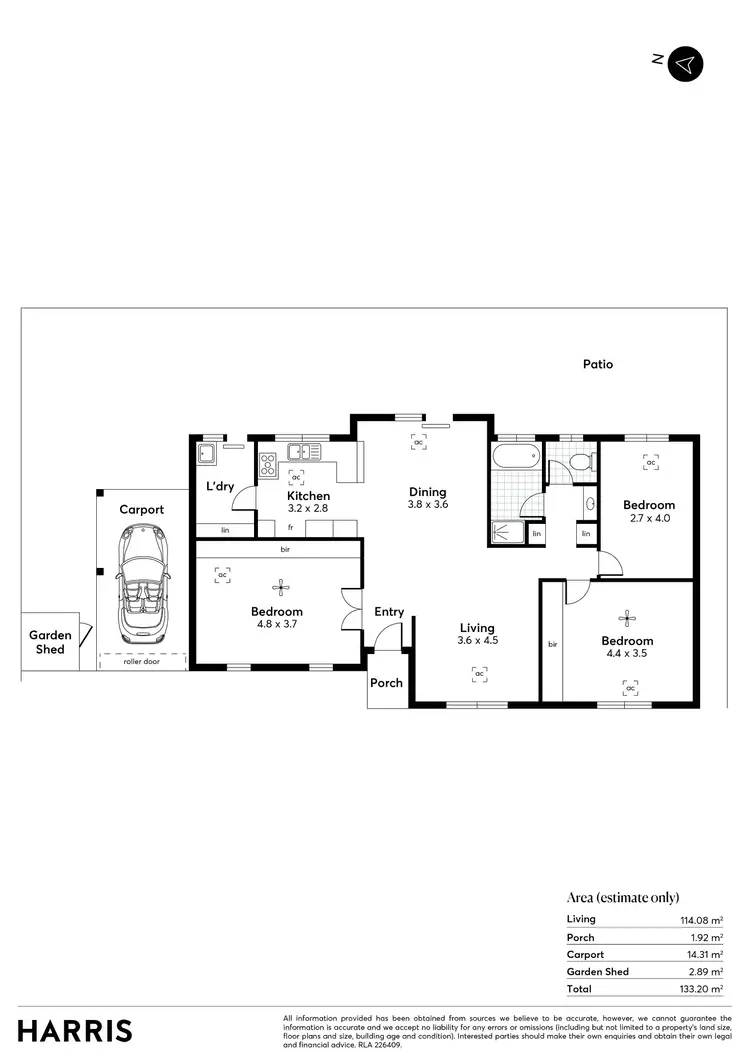Floorplan of Homely house listing, 8A Wattle Grove, Klemzig SA 5087